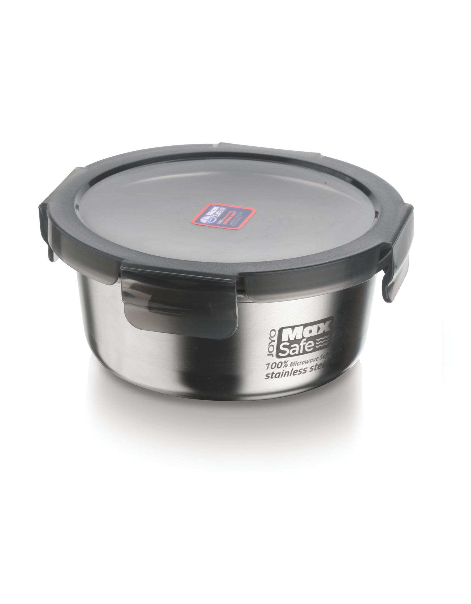 Round Stainless Steel Container, Round Microwavable Food Storage Container